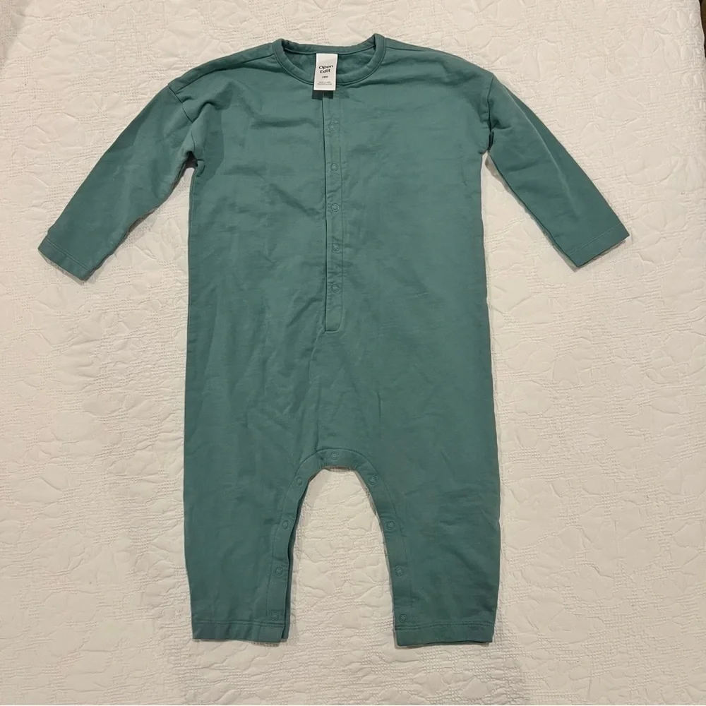 Open Edit Long sleeve Romper Size 24 months New without tag